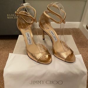 Jimmy Choo Lane 85 in Tea Rose